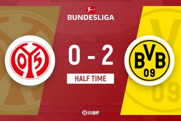Halftime - Dortmund temporarily 2-0 Mainz, Adeyemi scored in a row, Svensen scored and Brandt assisted two times
